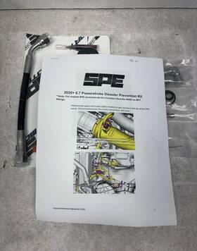 Spe-s100145 Spe Motorsports 2020 6.7l Powerstroke Disaster Prevention Kit Return