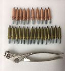 Sum-g1850 Cleko Plier And Pins Kit Brass Copper Pliers