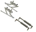 Sum-g3931p-fg Summit Racing Hood Hinges Aluminum