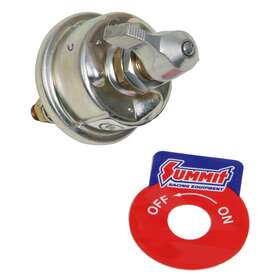 Sum-g1432 Summit Racing G1432 Battery Disconnect Switch Rotary 20 Continuous Amps Rating