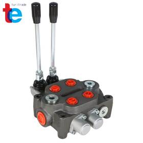 Tr47478 Turitrade 2 Spool Hydraulic Directional Control Valve 25 Gpm 3000 Psi Bspp Interface Us