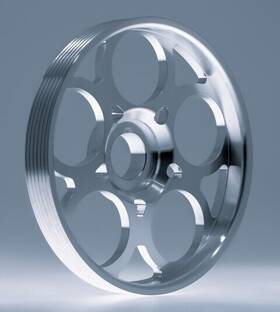 Cs6141.3 Unorthodox Racing Lightweight Crank Pulley Acura Tl V6 Authentic