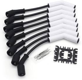 9070c Vislone Spark Plug Wire Set - Extreme 9000 Ceramic Boot For Gm