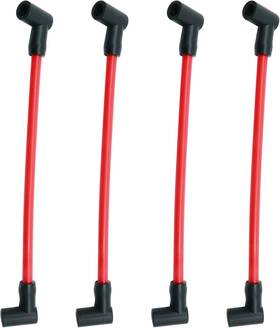 582365 Vkinman 4 Pack Spark Plug Wire Set Replacement For Johnson Evinrude 80 85 88