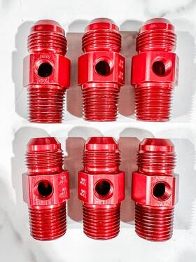 700210 Xrp #700210 #10 A.n. Male To Npt Fuel Pressure Gauge Adapter