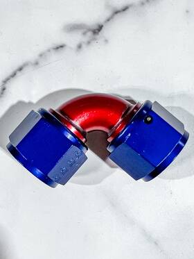 929012 Xrp #929012 90 Degree #12 A.n. Female To Adapter Aluminum