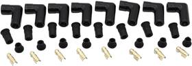 Sx-11427-bk Yuchenshlp 8pcs Ceramic Spark Plug Boot Kit 90-deg Straight Black