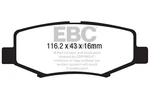 Ebc Brakes UD1274 Ultimax Pads Fits 07-18 Liberty Nitro Wrangler (jk). Fixed Price $64.99.