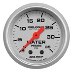 Autometer 4307 Gauge; Water Press; 2 1/16IN.; 35PSI; Mechanical. Fixed Price $106.79.