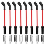 Ozikutech 8-PACK Spark Plug Wires Set Compatible With Chevy Silverado Tahoe.... Fixed Price $31.99.