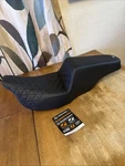 Saddlemen 08-23 Harley Touring Black Tri-gripper Seat Step-up Bronze Border. Fixed Price $382.50.