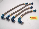 4 Nascar Bmrs -12AN Dry Sump Oil Pump To Pan Lines 12.5"-20" Weaver Scp Barnes 7. Fixed Price $75.00.
