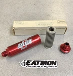 New System Inline Oil Filter 2" X 9" 75 Micron -12 An. Fixed Price $150.00.
