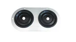 Seals-it GS10032H6 Firewall Grommet 2-HOLE 5.750IN X 3IN .375IN Id. Fixed Price $62.20.