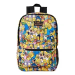 The Simpson Krusty Lisa All Over Print 17" Backpack School/ Travel Bag. Fixed Price $35.90.