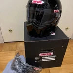 Simpson KRS1 Full Face Helmet Black Dot Snell 2002 Unused With Smoke Shield. Fixed Price $534.15.