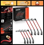 High Heat Spark Plug Ignition Wires Set Of For Chevy Gmc Silverado Tahoe V8. Fixed Price $48.99.