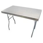 Pit Pal 156, 25 X 42 Aluminum Work Table Folding Silver - Brand New. Fixed Price $399.95.