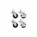 Allstar Performance ALL10165 3" Wheel Kit Heavy Duty Locking. Fixed Price $59.99.