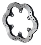 Wilwood 160-11217 Super Alloy Scalloped Drilled 2-PIECE Brake Rotor. Fixed Price $254.04.