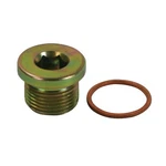 Moroso Metric Fitting 22738; Allen Plug Gold Iridite M20 X 1.5 Male Straight. Fixed Price $22.99.