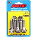 Arp 656-1500 Bolts, 1/2-13 In. 12-POINT, Stainless Steel, Thread Direct.set Of. Fixed Price $31.65.