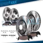 8PC Front Rear Disc Brake Rotors Pads Kit For Camry Avalon ES300H ES350. Fixed Price $155.30.