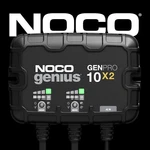 Noco Genius GENPRO10X2 2-BANK 20A (10A/BANK) 12V Onboard Marine Battery Charger. Fixed Price $224.95.