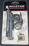 Allstar #18514 Hood Kit With 5/32 Hairpin Clips Steel. Fixed Price $12.99.