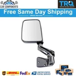 New Door Mounted Chrome Manual Mirror Driver Side For 1987-2002 Jeep Wrangler. Fixed Price $77.01.