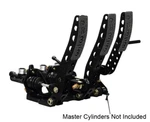 Wilwood 340-12410 Floor Mount Brake Clutch Throttle Triple Pedal Assembly 5.25:1. Fixed Price $421.57.