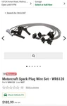 Ford Explorer / Ranger Motorcraft WR-6120 Spark Plug Wire Set New. Fixed Price $29.99.