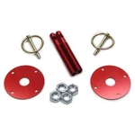 Fivestar Hood Pin Kit 3/8IN Alum Red 2-PACK- 10001-34033-R. Fixed Price $19.82.