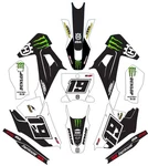 Graphic Kit For 2019-2022 Husqvarna Tc Fc Fs Fx 125 250 350 450 Decals Custom. Fixed Price $137.00.