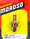Moroso 97800 Crankcase Check Valve. Fixed Price $40.00.