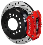 Wilwood Disc Brake Kit,rear PB,CHEVY,10 & 12 Bolt ,2.75",11" Drilled Rotors,red. Fixed Price $1196.93.