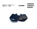Sinter Kart Brake Pads S-205 Medium REAR,BLACK,FREELINE,BIREL,ROTAX,X30,KZ,IAME. Fixed Price $26.64.