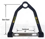 Out-pace Performance 8.5" Low Drag Bearing Metric Steel Upper A-frame. Fixed Price $99.99.