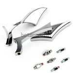 Chrome Rear View Mirrors For Honda Shadow Aero Spirit Ace Vt 1100 750 600. Fixed Price $44.78.