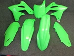 Kawasaki KXF250 2013-2016 X-fun Complete Green Full Plastic Kit PK3010. Fixed Price $136.30.