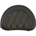 Saddlemen 051318407 Contoured Sissy Bar Pad For Roadsofa Ls Seats - Gold Stit.... Fixed Price $119.00.