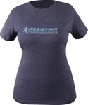 Allstar T-shirt Ladies Vintage Logo Navy Blue Medium Each. Fixed Price $24.98.