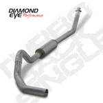 Diamond Eye K4212A 4IN Single Aluminized Exhaust Kit For 98.5-02 Dodge Cummins. Fixed Price $642.54.
