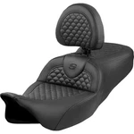 Saddlemen Roadsofa Seats With Drivers Backrest 808-07B-208B0. Fixed Price $875.00.
