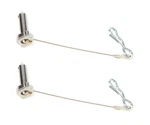 TI22 Performance Aero Wing Tree Pin Kit 1/4X5/8 Pair Titanium TIP6116. Fixed Price $68.85.
