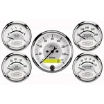 Autometer 880087 Masterpiece Silver Fits Ford Five Gauge Set. Fixed Price $520.99.
