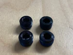 4 Pieces Of Earl's Earls AT593202ERL 1/8" Npt Internal Plugs - Black. Fixed Price $15.00.