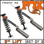 Fox 3.0 Factory Race Front Coil-overs Shocks 19-26 Silverado Sierra 1500 3" Lift. Fixed Price $3299.95.