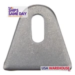 Allstar ALL60088-25, Set Of Flat Tab 1/8IN W/ 1/4IN Slot 25PK Steel Performan. Fixed Price $64.03.