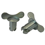 Moroso 71272 Quick Fastener, Winged, 7/16 X.550, Steel, Silver. Fixed Price $54.99.